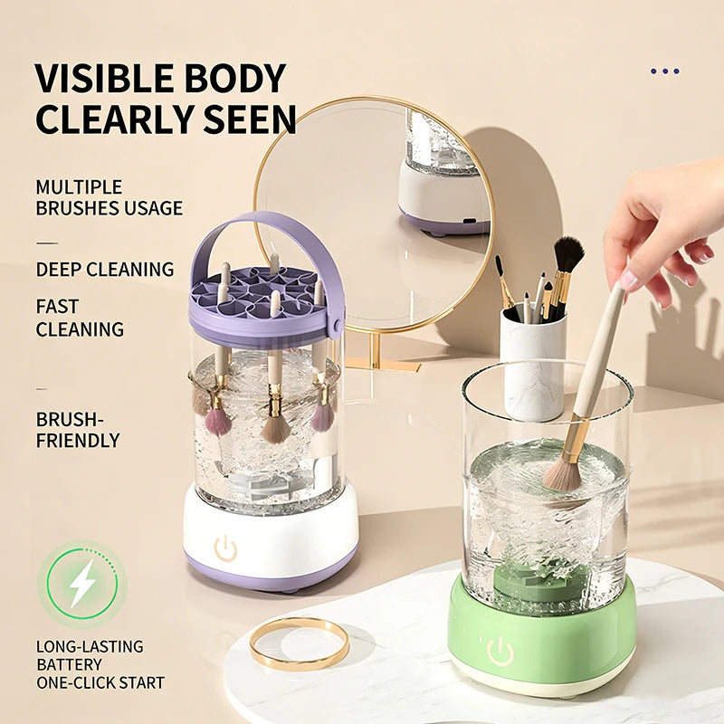 2 in 1 Makeup Brush Cleaner & Washer