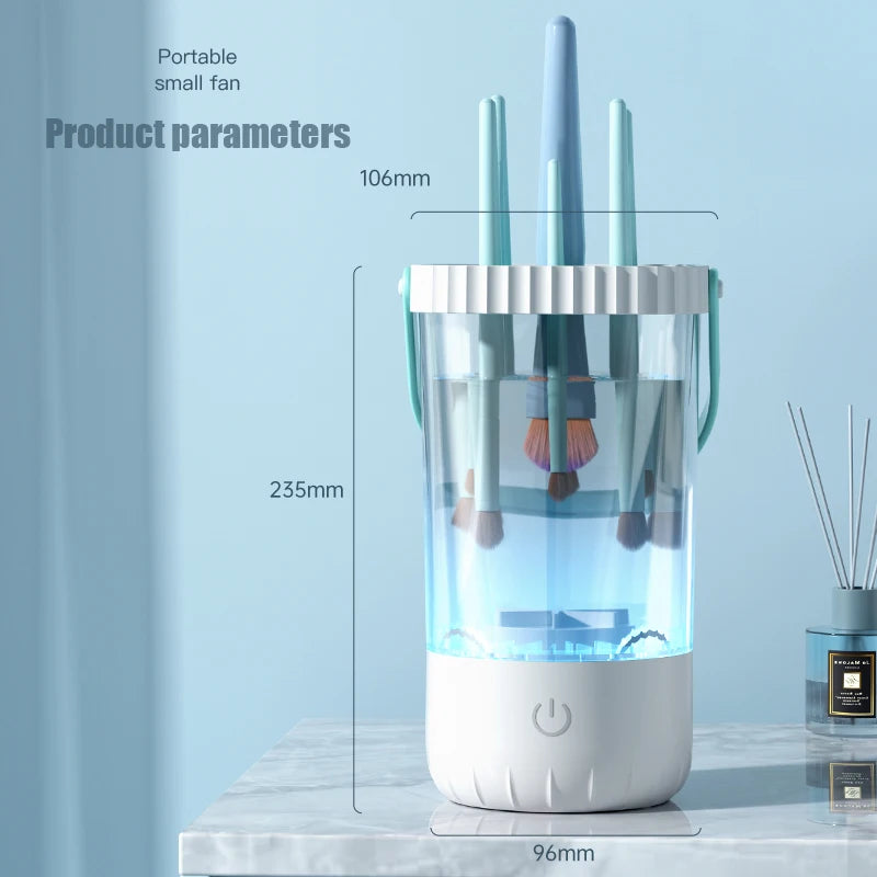 Automatic Makeup Brush Cleaner