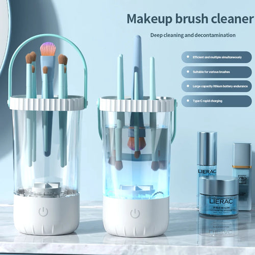 Automatic Makeup Brush Cleaner