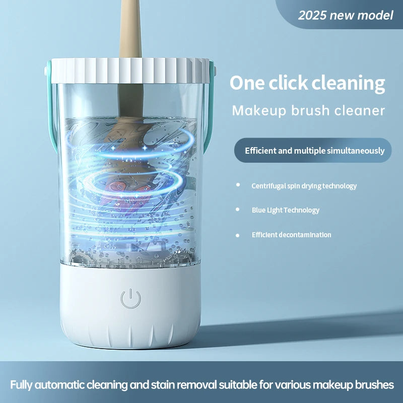Automatic Makeup Brush Cleaner