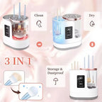 Electric  3 IN 1 Makeup Brush Cleaning